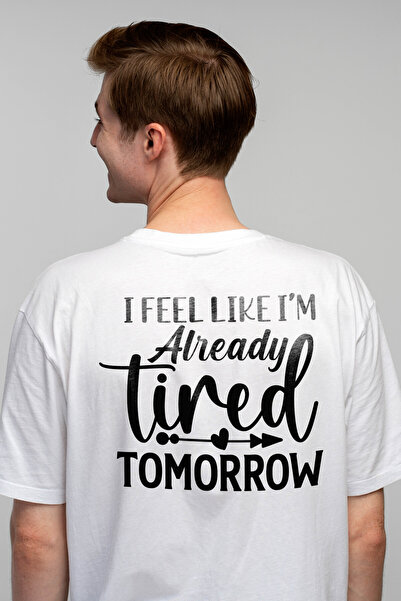 StoryGift Romania Tricou Barbati Cu Inimioara Si Textul "ma Simt De Parca Sun...