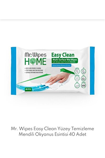 Farmasi Mr.Wipes Easy Yüzey Temizleme Mendili Okyanus Kokulu 40 pcs