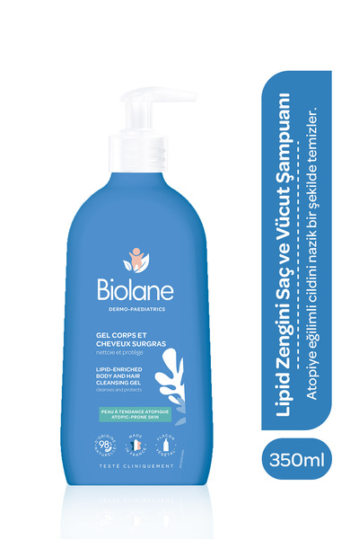 Biolane Saç Ve Vücut Şampuanı (KURU VE ATOPİK CİLT) 350 ml