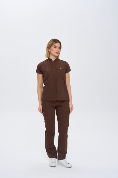 DENİZ MEDİKAL GİYİM Sera Series Lycra Viscon Suit (Pants Cargo Pocket)