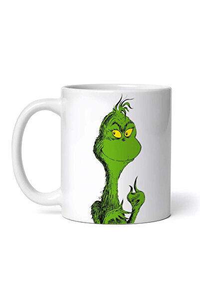 OEM Cană albă personalizată, Grinch 03, INOVATIX®. 330ml