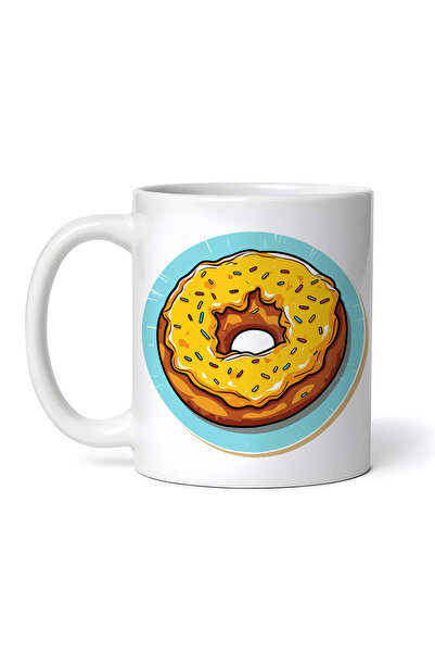 OEM Cană albă personalizată, Amalia Donut, INOVATIX®. 330ml