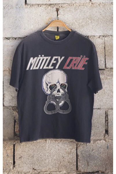 Overdrive Vintage ροκ μπλουζάκι Mötley Crüe "Tour 1983" Προσαρμοσμένο σχέδιο