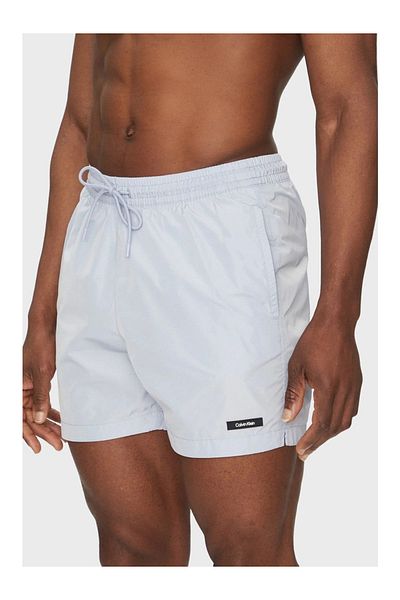 Calvin Klein Men Dusky Cornflower Medium Drawstring Boardshorts