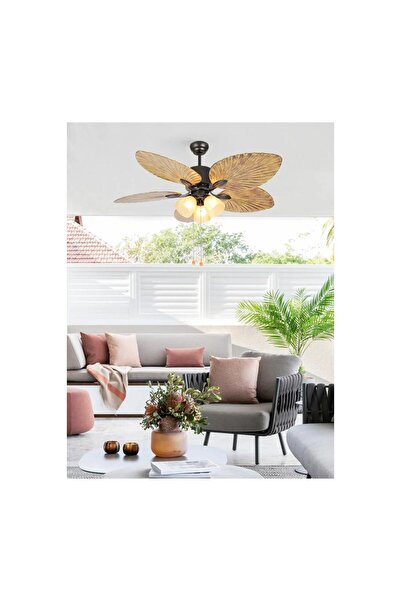DLC Oklahoma 132cm Tavan Vantilatörü Kahverengi