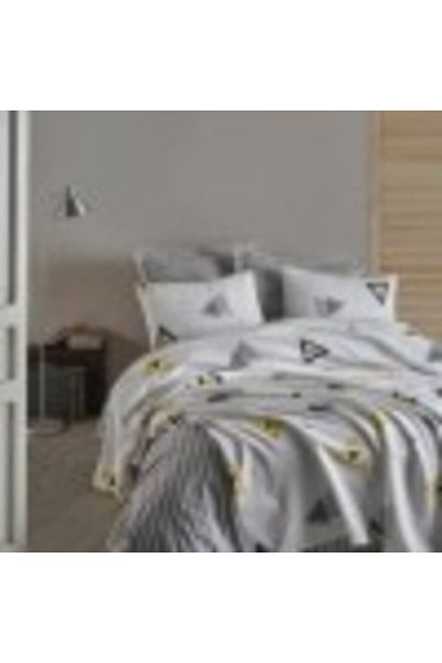 Enlora Home Thin Cotton Bed Throw 100%, 160x235cm, Enlora Home, Eros White