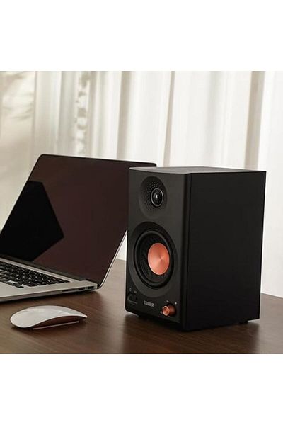 Edifier MR3 Studio Monitor Speaker,BT5.4,Hi-Res,Black,RCA/AUX Unbalanced In,TRS Balanced In