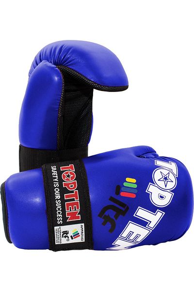 Top Ten ITF approved gloves, Top Ten, blue, S