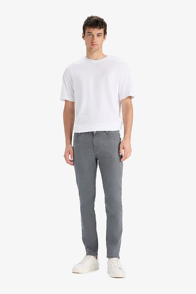 DeFacto Pedro Slim Fit Narrow Fit Normal Waist Skinny Leg Jean Pants E7440Ax25Sm