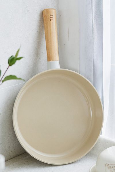 NEOFLAM Fika Alüminyum Döküm 26 Cm Bej Tava