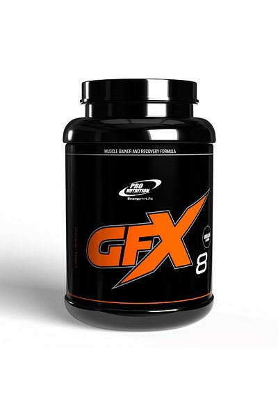 Pro Nutrition Muscle Gainer, Gfx-8 Vanilla 3000g