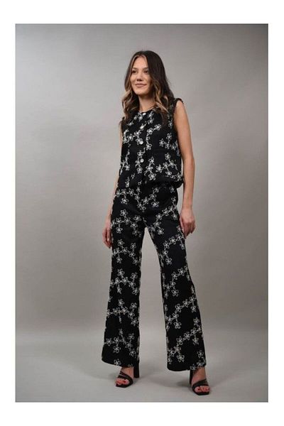 Caspiche FORMAL STYLE CAPRI BUTTONED VEST S Black