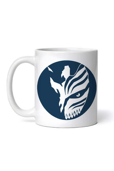 OEM Cană albă personalizată, Ichigo Kurosaki Hollow Mask Anime, INOVATIX®. 330ml
