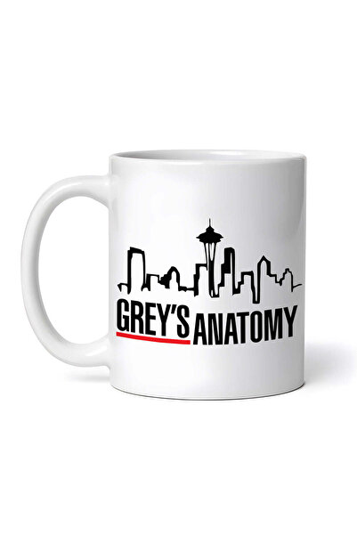 OEM Εξατομικευμένη λευκή κούπα, Greys Anatomy, INOVATIX®. 330 ml