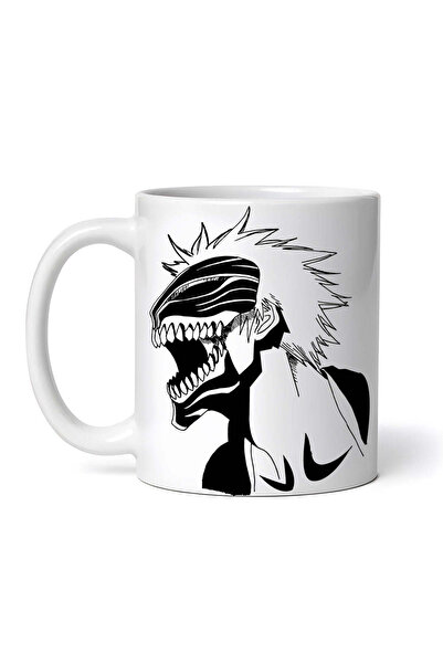 OEM Εξατομικευμένη λευκή κούπα, manga Ichigo Kurosaki Bleach, INOVATIX®. 330 ml