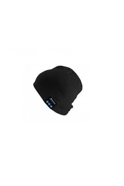 MACVI Caciula Smart Muzicala Macvi® cu Bluetooth, Microfon si Casti Detasabile, Unisex, Negru