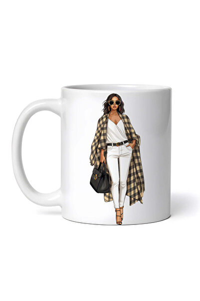 OEM Εξατομικευμένη λευκή κούπα, Felicia Women's Clothing, INOVATIX®. 330ml