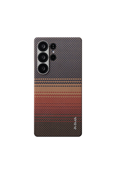 PITAKA Galaxy S25 Ultra Kılıf M-safe Uyumlu Aramid Fiber Pitaka Tactile Woven...