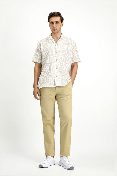 Kiğılı Regular Fit Lycra Canvas / Chino Pants