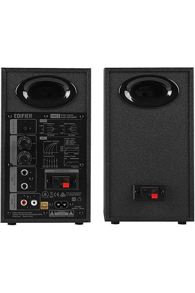 Edifier MR3 Studio Monitor Speaker,BT5.4,Hi-Res,Black,RCA/AUX Unbalanced In,TRS Balanced In
