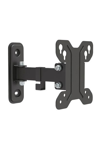 Gogen Adjustable TV Mount S, Diagonal 13" To 27" (33-68 CM), 30 Kg, Vesa, Swivel And Tilt, Black