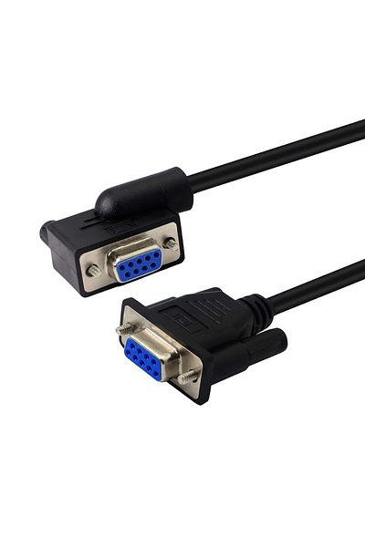 PNGKNYOCN cablu computer/scaner/imprimantă, 9 pini, PVC, negru, 34 cm