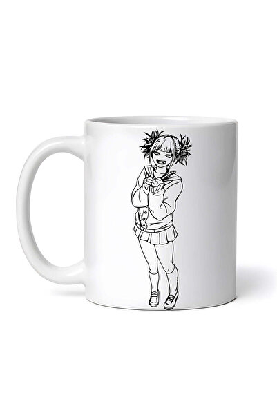 OEM Personalized white mug, Hero Himiko Seductive smile, INOVATIX®. 330ml
