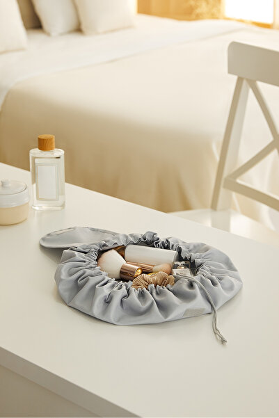 Ocean Home Textile Fonksiyonel Su İtici Leke Tutmaz Kumaş Gri Renk  Çanta Düz...