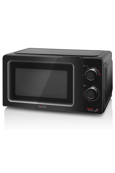 GALLET Gallet FMOM 205B microwave oven black, 700 W, 20 liters, 6 power levels, timer