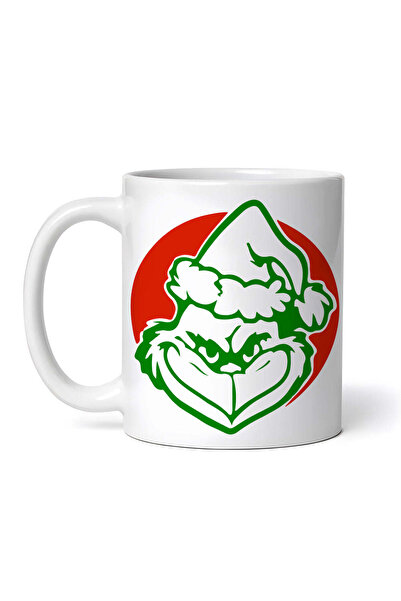 OEM Cană albă personalizată, Grinch așteaptă să-ți strice Crăciunul, INOVATIX...