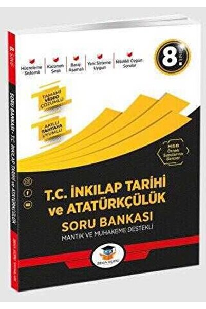 Zeka Küpü Yayınları 8.Sınıf T.C. İnkılap Tarihi ve Atatürkçülük Soru Bankası
