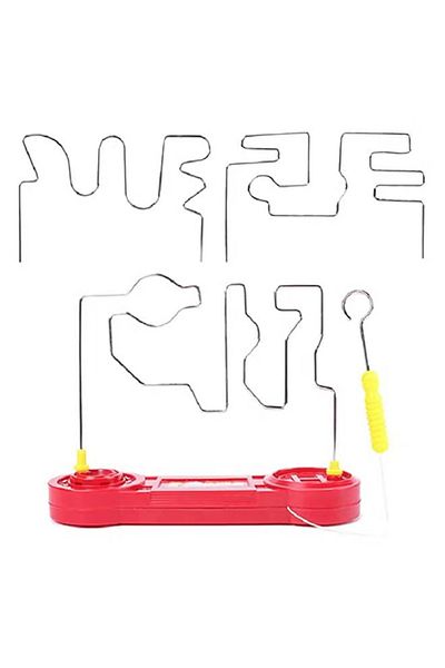 Generic Don't Buzz The Wire Game Cm Durable Plastic Multicolor 3 Years High Quality