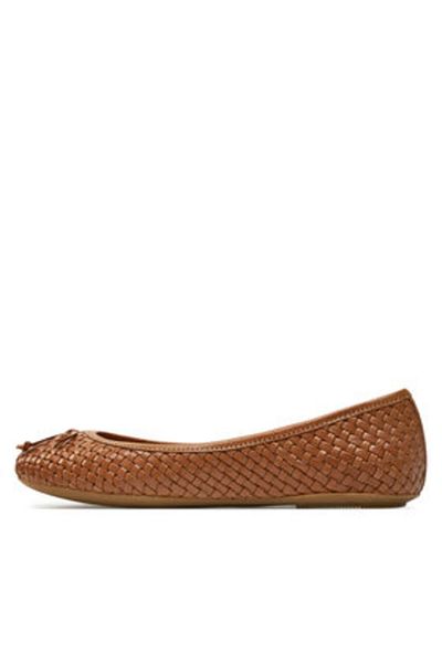 Geox women's ballerinas D35MUA-00081 brown