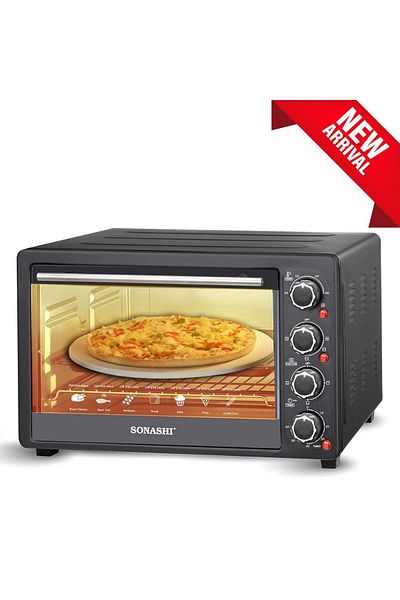 sonashi 36L Electric Oven With Convection And Rotisserie Function