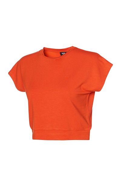 hummel Hmlallessıa Crop Orange Women's T-Shirt 912067-5022
