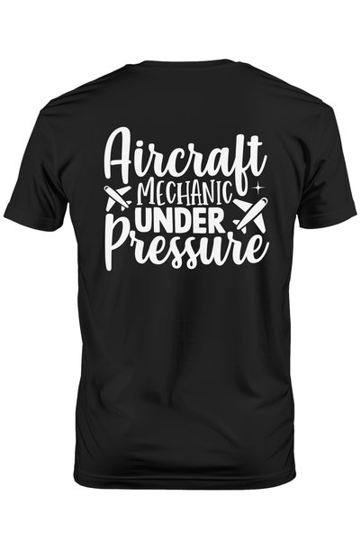 StoryGift Romania Tricou Barbati Cu Mesajul In Engleza "aircraft Mechanic Und...