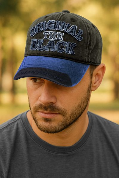 LAGRANZE Black Vintage Hat