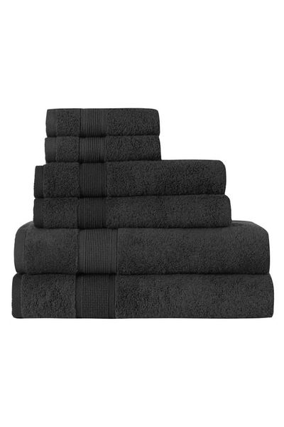 HOME ESSENTIALS Σετ 6 100% βαμβακερές πετσέτες προσώπου - Premium 600gsm High Softness Drying