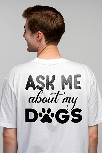 StoryGift Romania Tricou Barbati Cu Labuta Si Mesajul In Engleza "ask Me Abou...