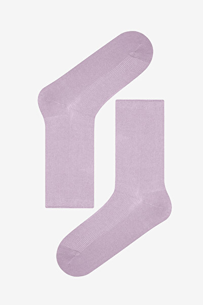 Penti Basic Rib 5-Piece Lilac Purple Socks