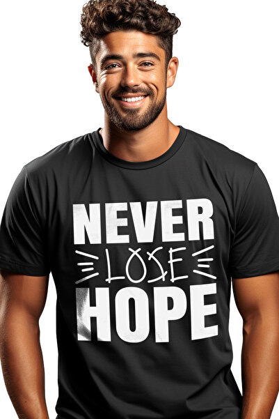 StoryGift Romania Tricou Barbati Cu Text Motivational In Limba Engleza "never...