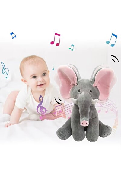 FELİTE CEE EE KONUŞAN ŞARKI SÖYLEYEN HAREKETLİ PELUŞ JUMBO FİL OYUNCAK ( Vide...