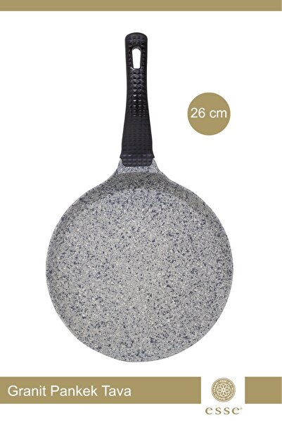 Esse Granit Döküm Yapışmaz Pan Kek Krep Tava 26 Cm E0061