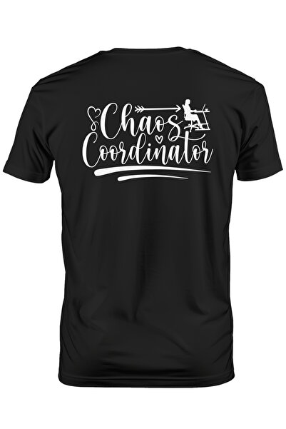 StoryGift Romania Tricou Barbati Cu Textul "chaos Coordinator" - Coordonatoru...