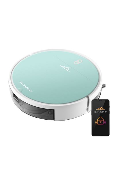 ETA Robot vacuum cleaner and mop ETA Rover 1248 90020, Li-Ion 14.4 V/ 2600 mAh, remote control, SMART technology