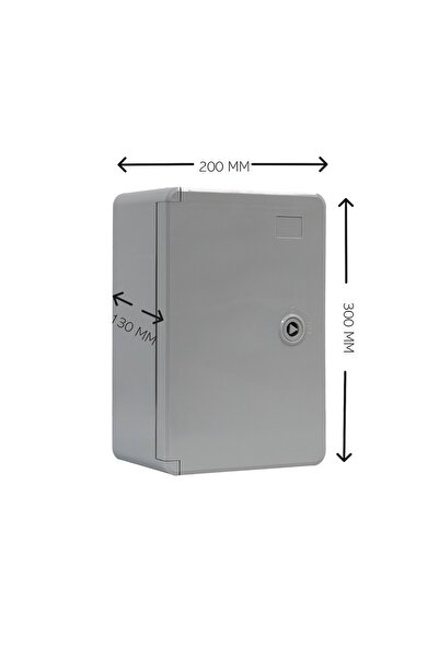 Akiş 200 X 300 X 130 Opak Kapaklı Abs Elektrik Dağıtım Panosu Ip65