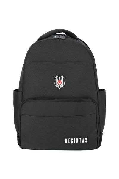 Beşiktaş Children's Beşiktaş Printed Licensed 4 Compartment Zippered School Backpack
