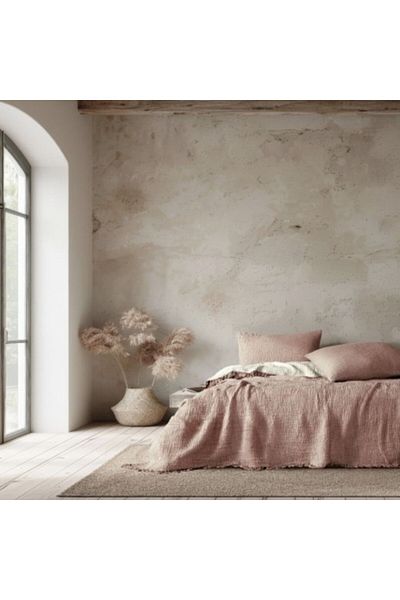 Club Cotton Cuvertura muselina premium 160x230 cm, Club Cotton, Oasis Roz Somon