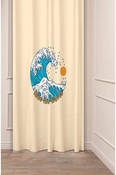 GREENDECOR Deniz Dalga, model minimalist boem, design special, digital cu imp...