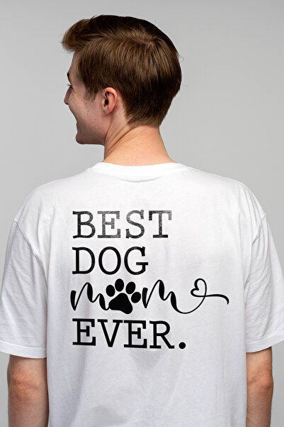 StoryGift Romania Tricou Barbati Cu Labuta Si Inimioara Cu Mesajul "best Dog ...
